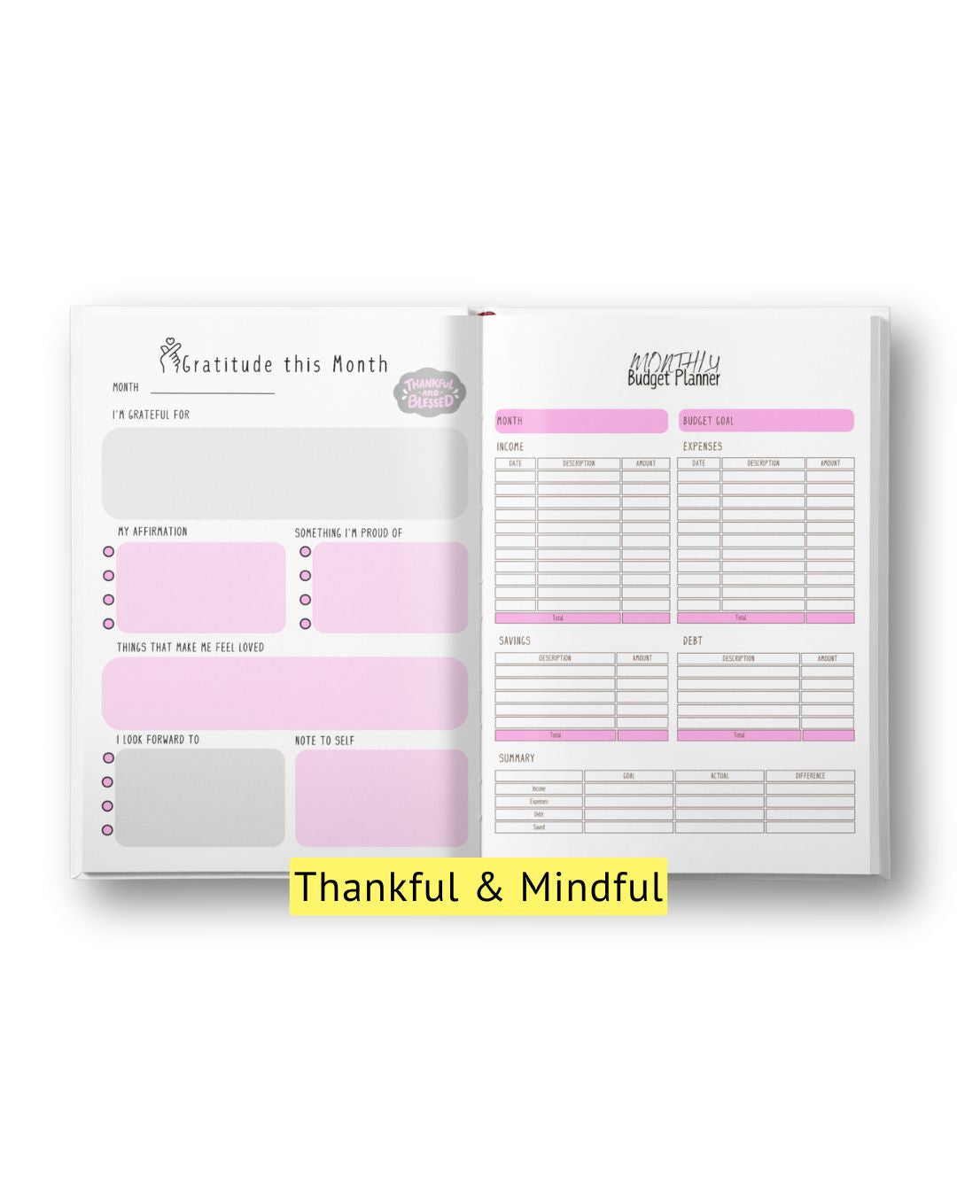 Own Your Day Planner Striking Pink