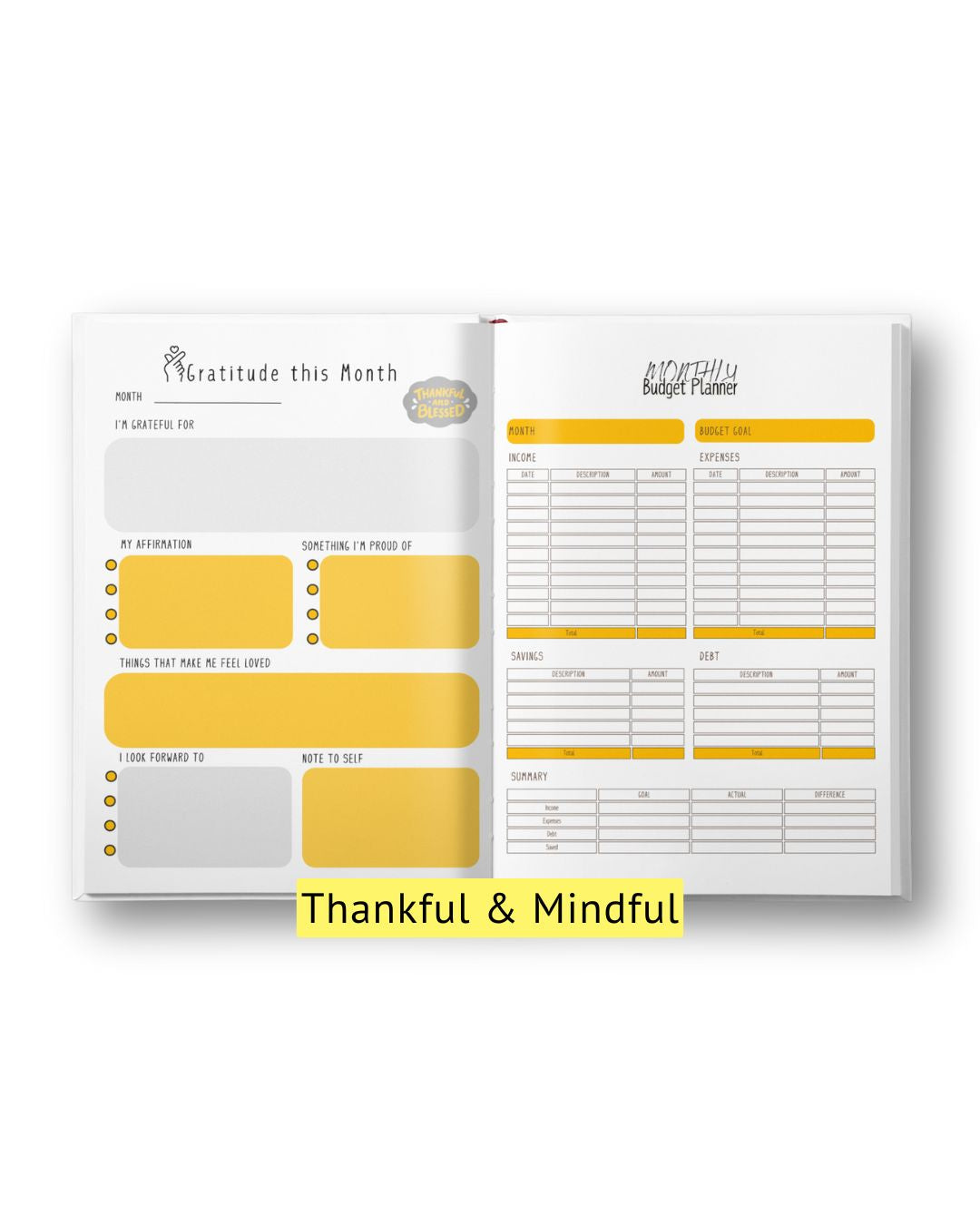 Own Your Day Planner Energetic Orange