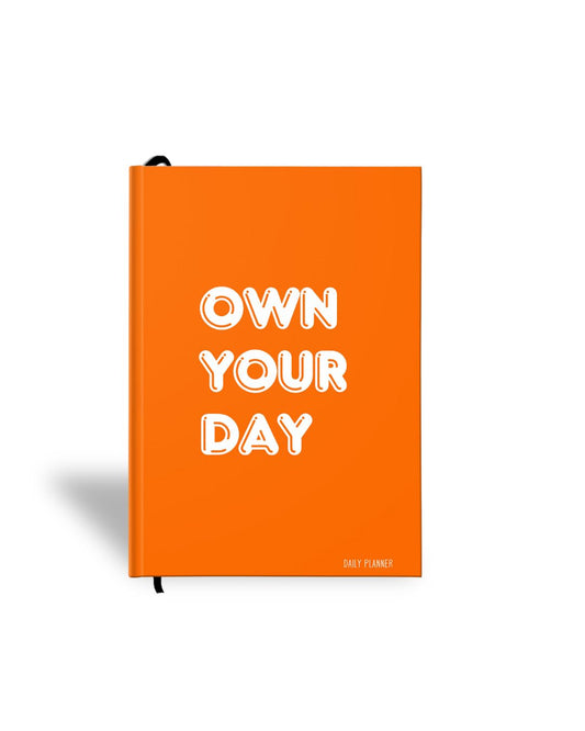 Own Your Day Planner Energetic Orange
