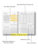 Own Your Day Planner Energetic Orange