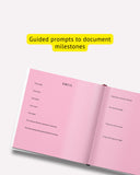 Baby’s First Year Journal - Pink Bow