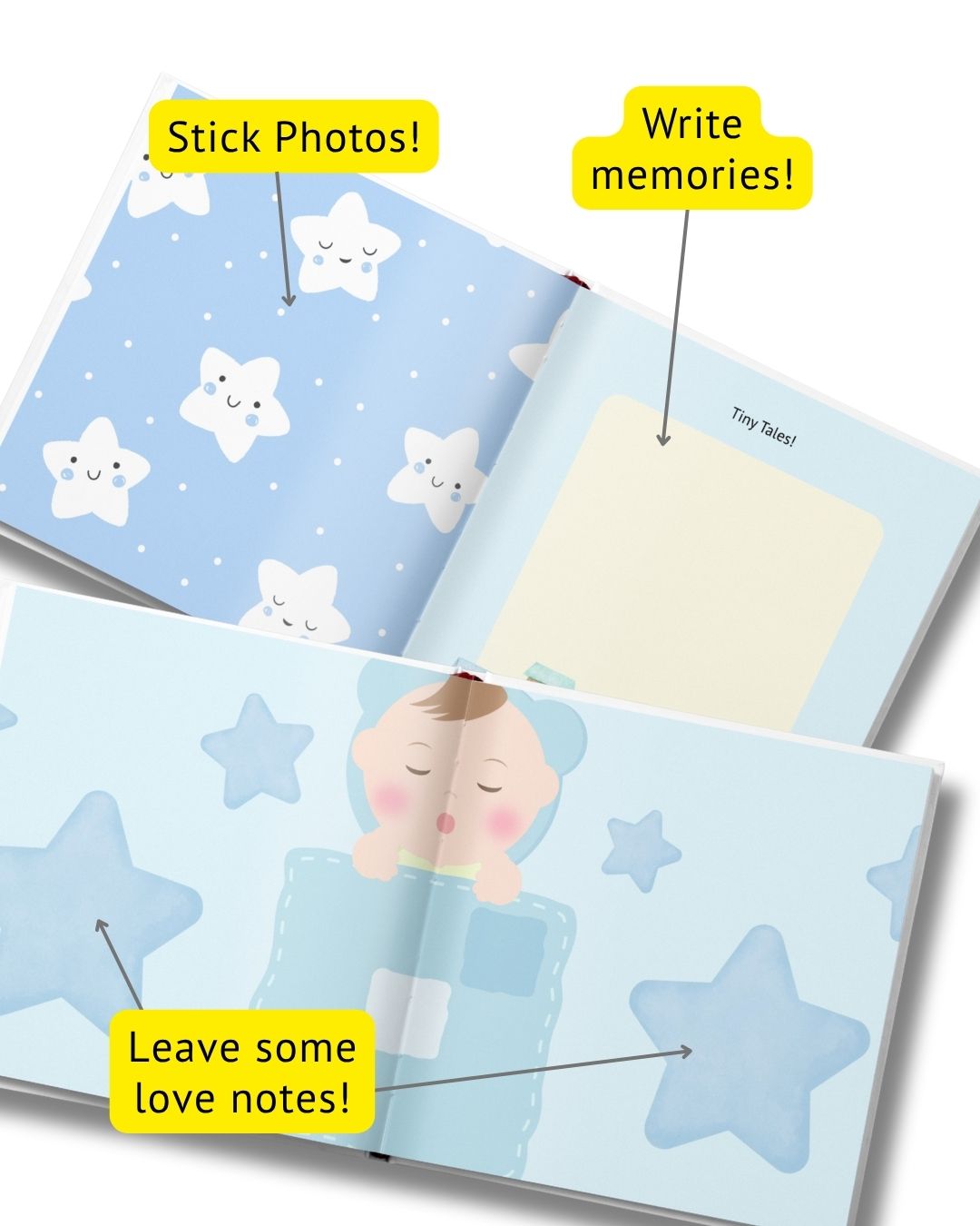 Baby’s First Year Journal - Blue