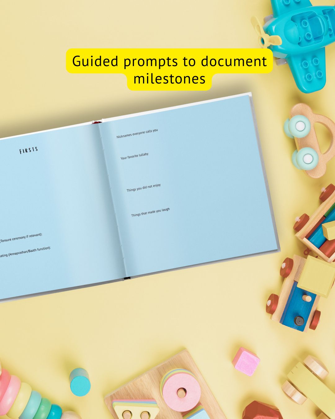 Baby’s First Year Journal - Blue