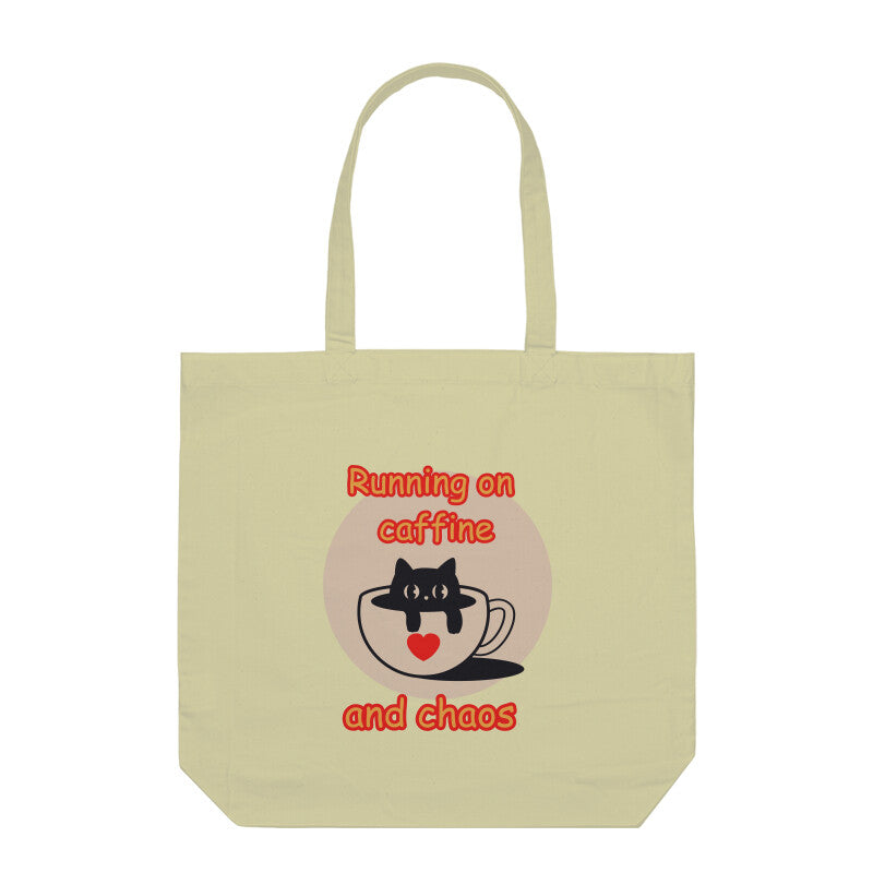 Caffine Tote Bag - Zenscribe
