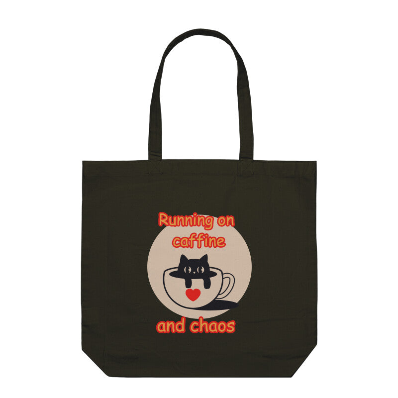 Caffine Tote Bag - Zenscribe
